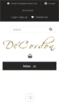 Mobile Screenshot of decordon.com